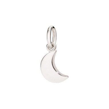 Ciondolo Luna oro bianco 