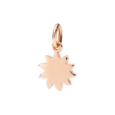 Ciondolo Sole in oro rosa 9kt