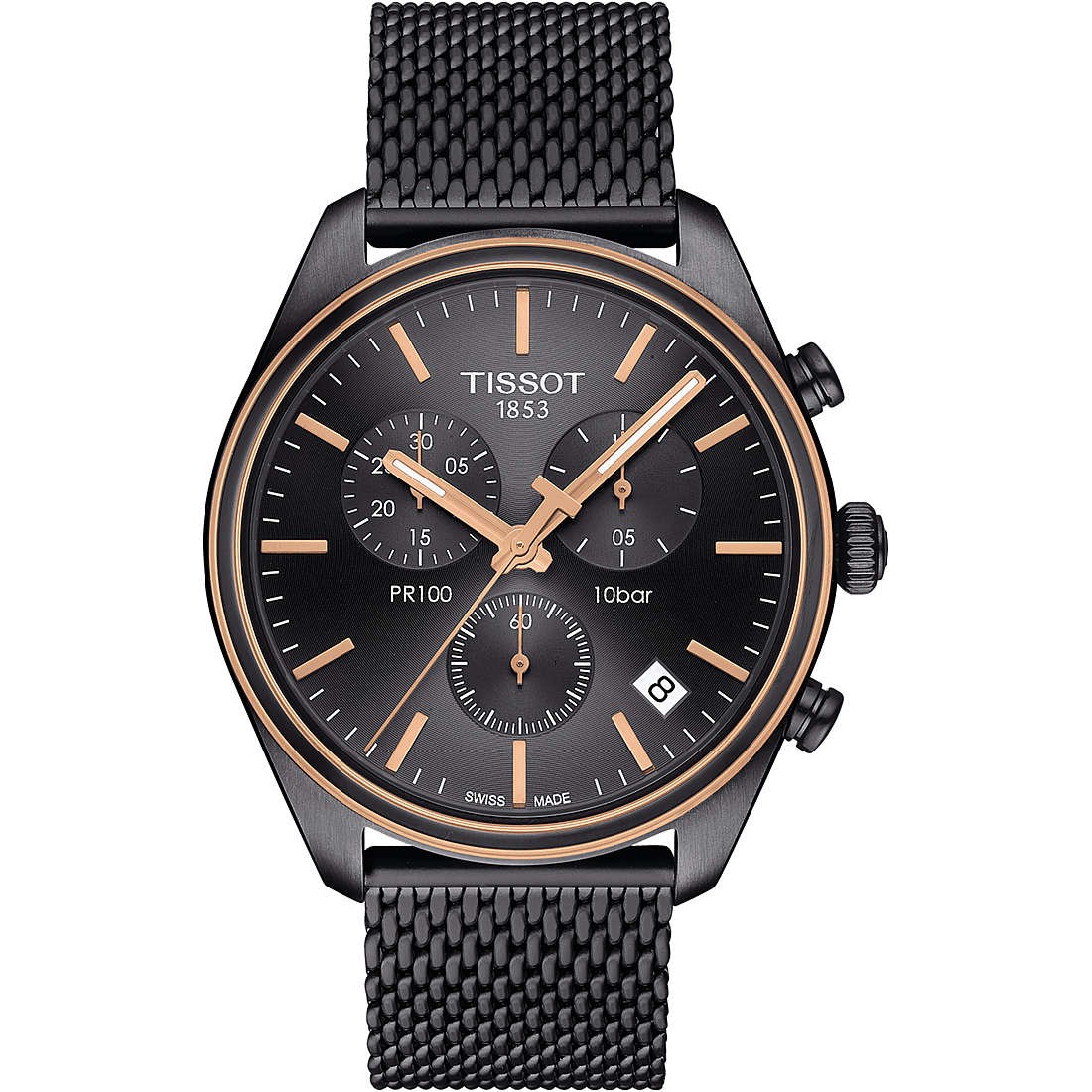 Orologio Cronografo Uomo Tissot Pr 100 Chronograph T1014172306100