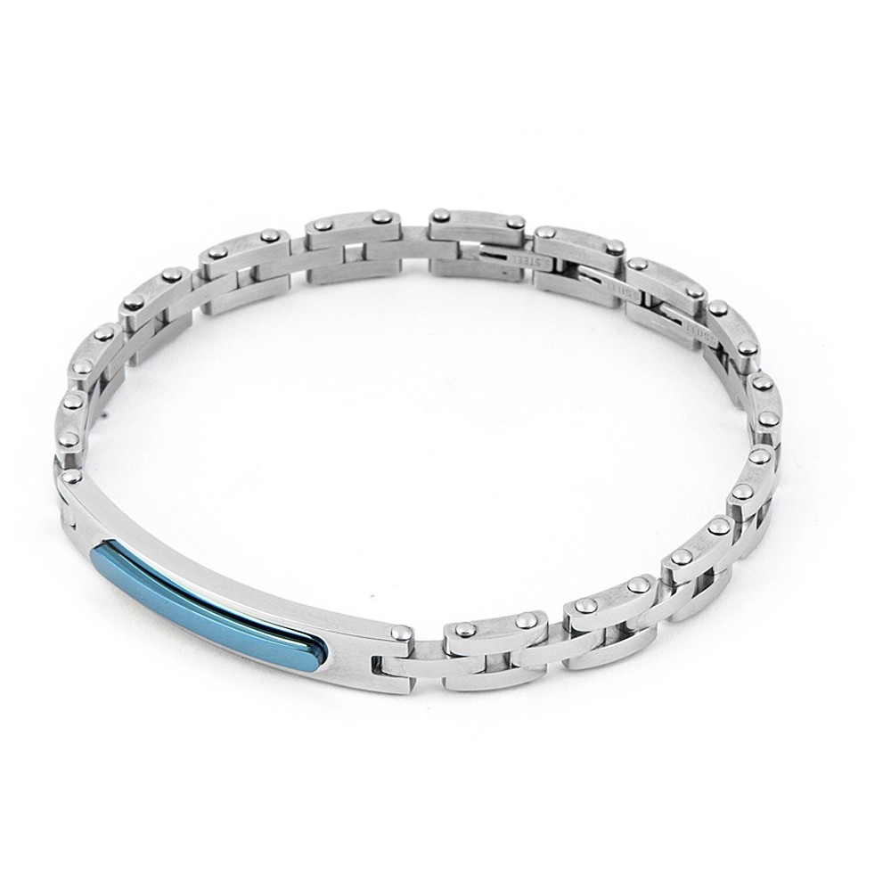Cesare Paciotti Bracciale uomo Cesare Paciotti 4US in acciaio 4UBR4428 