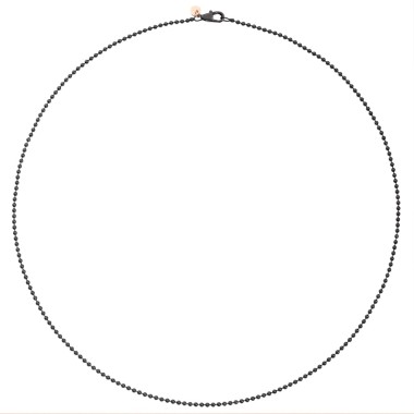 Collana Bollicine titanio