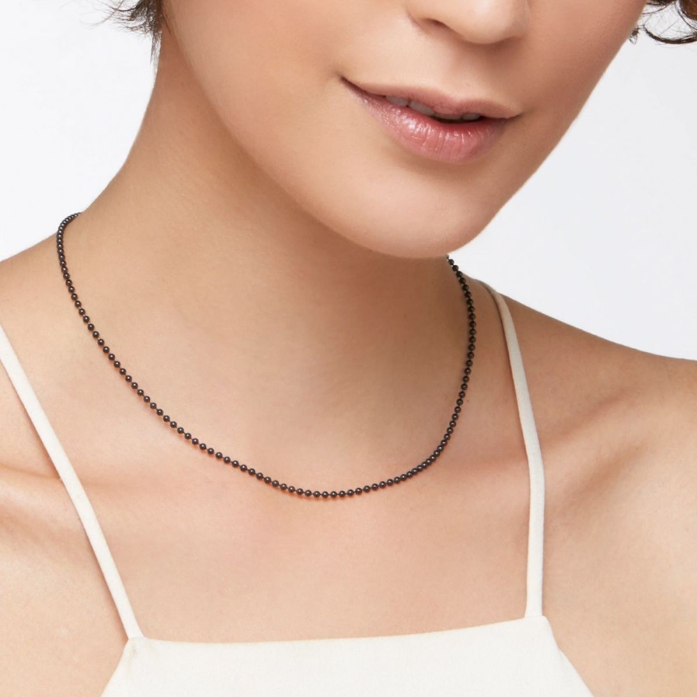 Collana Bollicine titanio