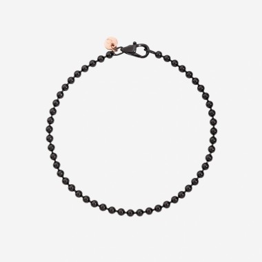Bracciale Bollicine PVD Nero