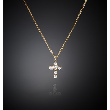 COLLANA PENDENTE BOLD CROSS...