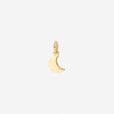 Ciondolo Luna oro giallo