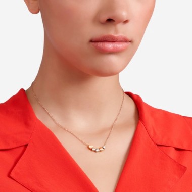 Collana cuore oro rosa &...