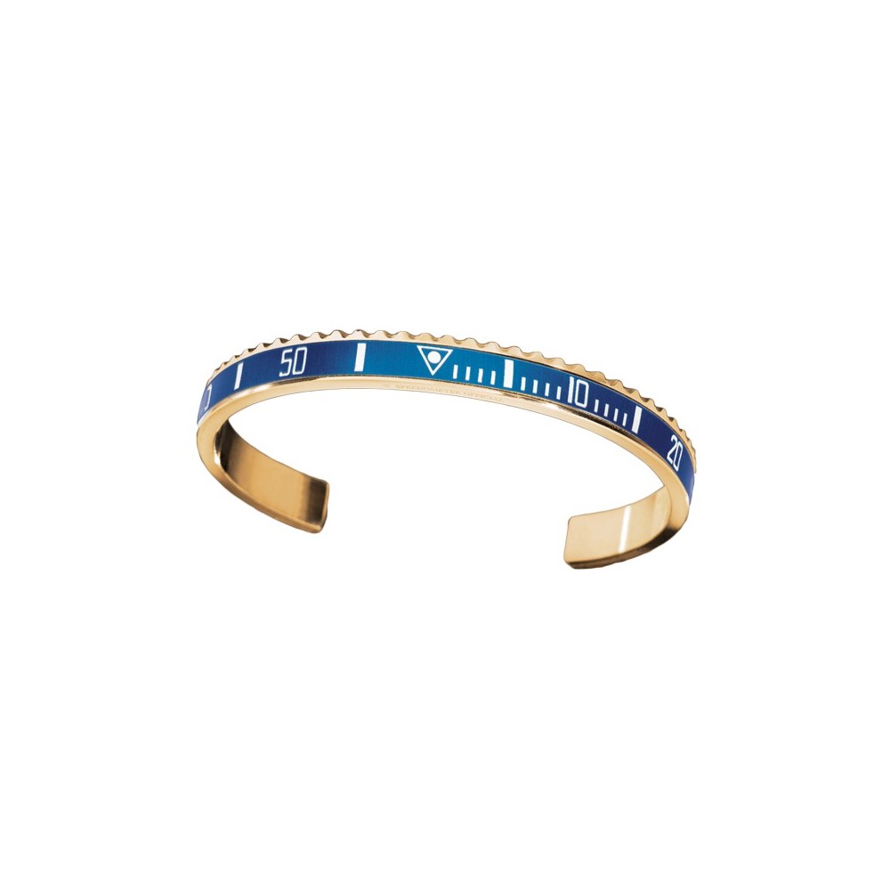 blue gold bracelet